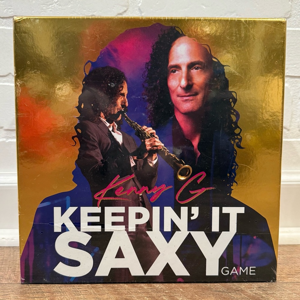 NIB Kenny G Keepin’ It Saxy Game